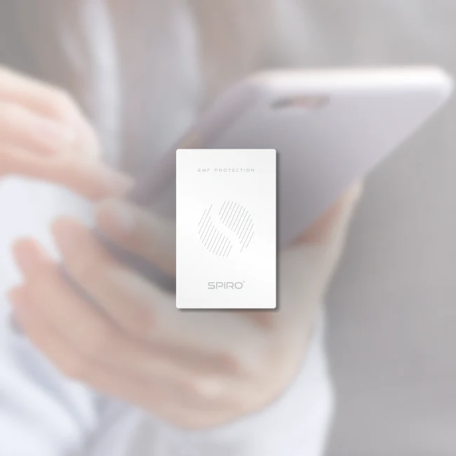 Spiro Advanced EMF Filtering Radiation and CellPhone Performance Enhancement - SPIRO CARD - Image 2