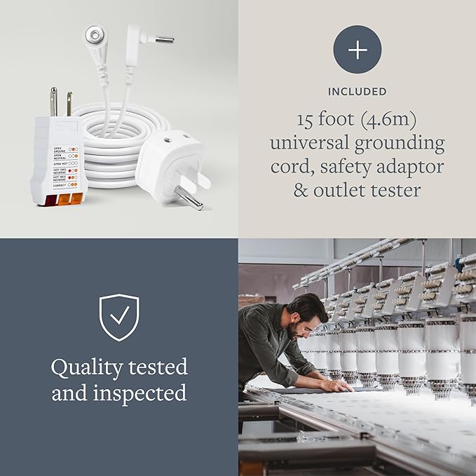 Ground Luxe | Organic Fitted Grounding Sheet - Image 5
