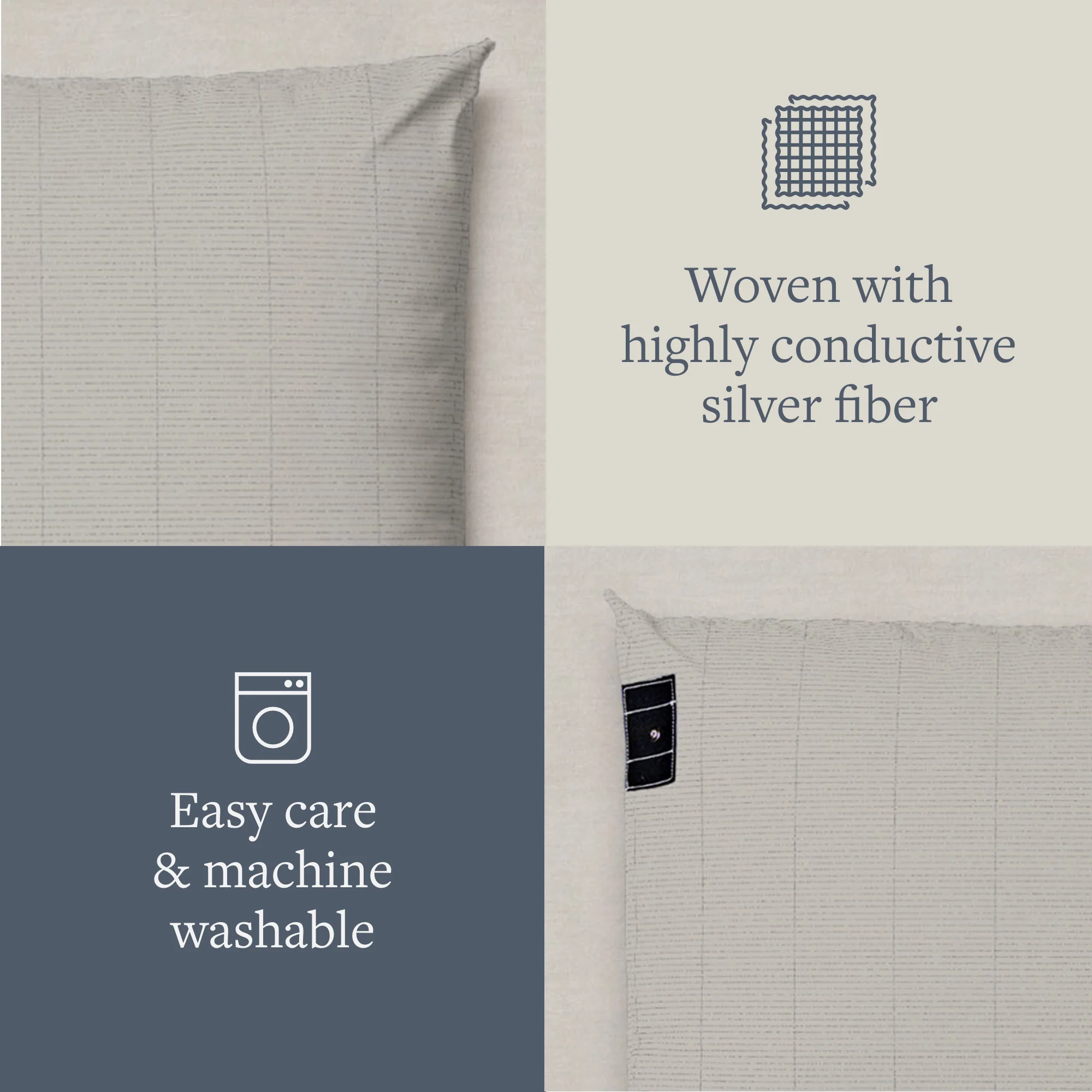 Ground Luxe | Organic Grounding Pillowcase - Image 7